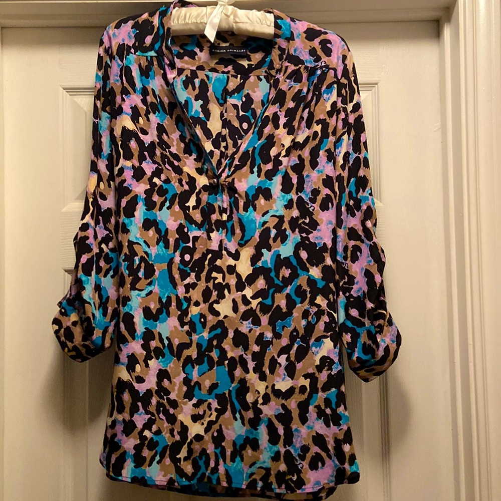 Karina Grimaldi silk blouse